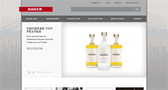 Desktop Screenshot of bauerspirits.com